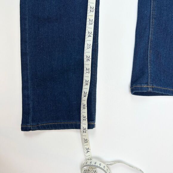 Spanx Signature Straight Jeans Shaping Stretch Waist Denim Pants High Waist 28 - Picture 7 of 12